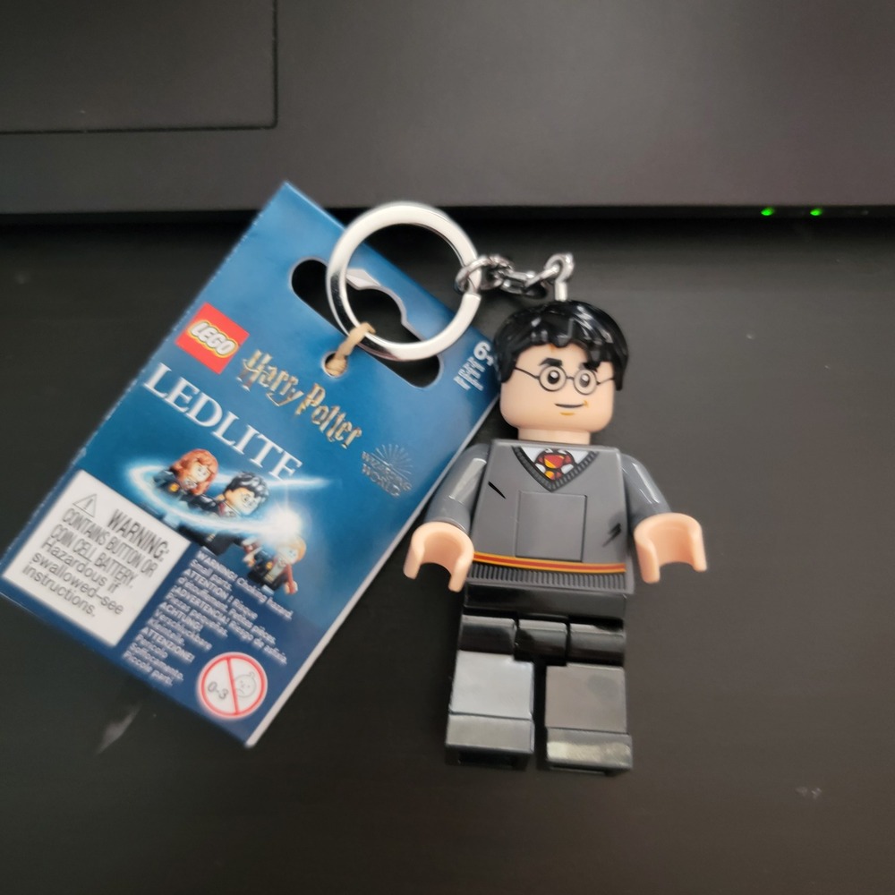 LEGO Harry Potter LEDLite Keychain Light Unisex OS Gray NEW LGL-KE201H Torch